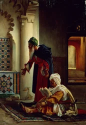 Arabes en prière